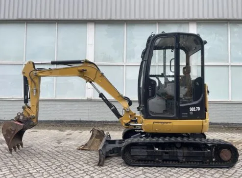 Alternative view of Caterpillar 302.7 D CR