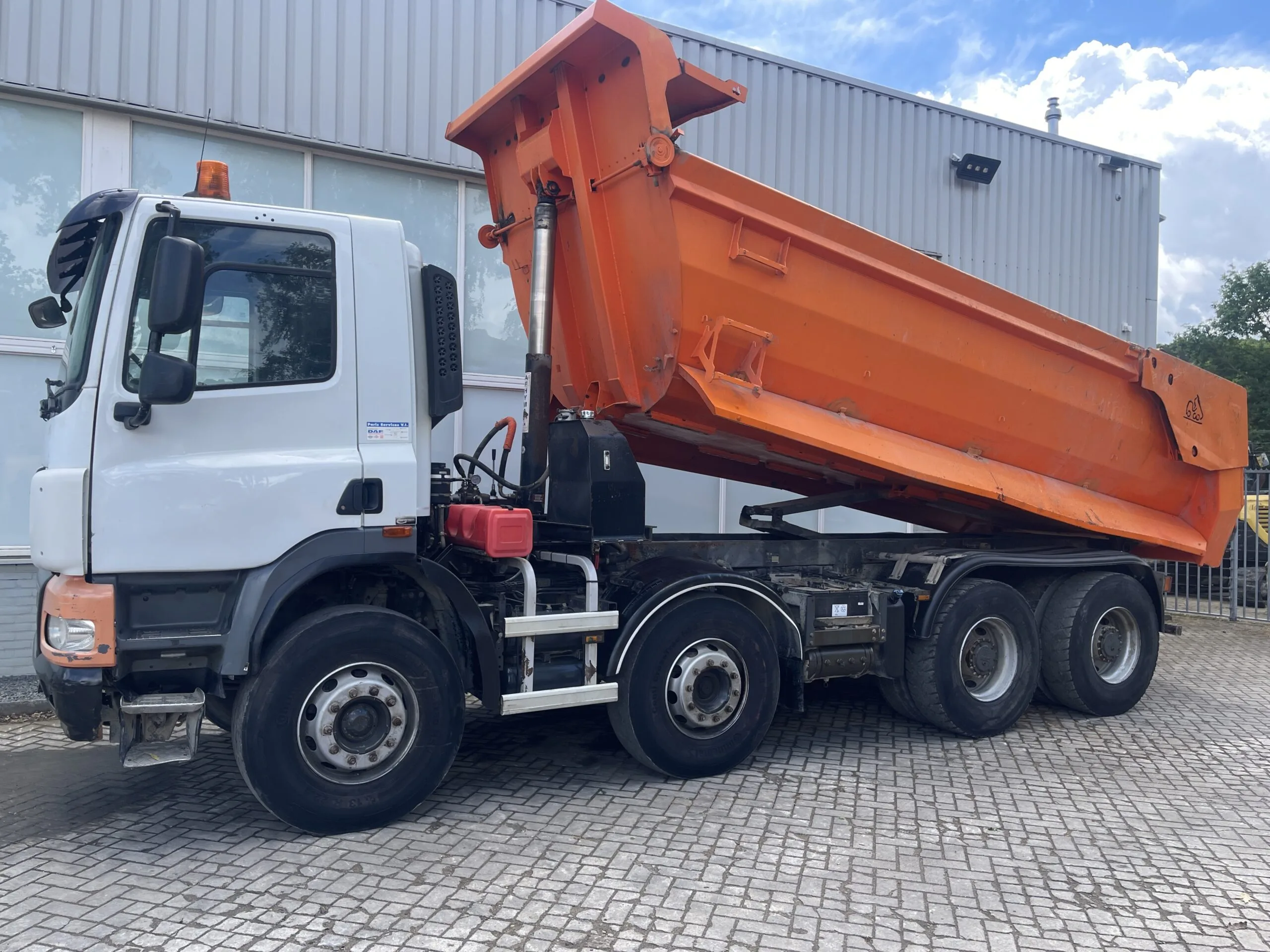 DAF CF 85.410   8X4   HYDRAULIC KIPPER - Afbeelding 5