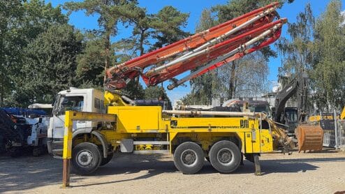 Alternative view of Mercedes Benz Axor 2628 6x4 – Putzmeister M28 Betonpumpe